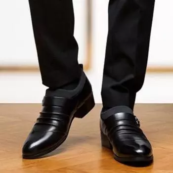 Острый носок мужские формальные туфли кожаные повседневные деловые туфли для офиса мужские вечерние дешевые распродажа роскошные дизайнерские низкие цены 38