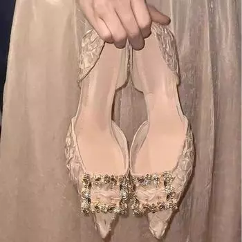 Острый носок универсальные туфли женские с коротким носком теннисные женские модисы повседневные кроссовки сабо на платформе балетки новые дышащие 35 чёрный