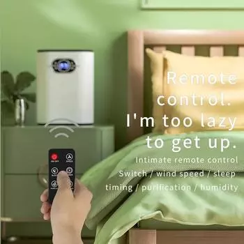 Осушитель воздуха для дома, осушитель воздуха 110 В-220 В, мини-сушилка для ванной комнаты, поглотитель влаги, защита от влаги для дома и офиса EU Plug чёрный