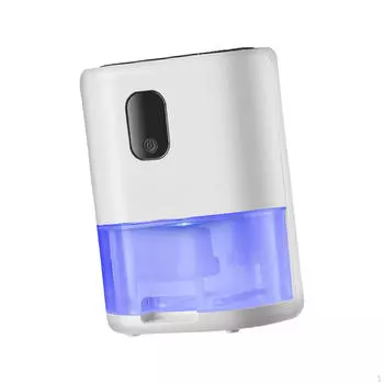 Осушитель воздуха, спальня, ванная комната, компактный, портативный, бак для воды 1 л для подвала With Colorful Light