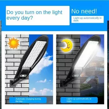 Освещение для террасы в саду, новое уличное освещение на солнечных батареях с датчиком присутствия человека и пультом дистанционного управления для дома 1PCS