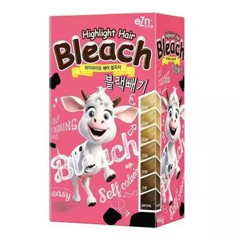 Осветлитель для мелированных волос eZn, универсальное средство для удаления черного цвета, 1 шт.