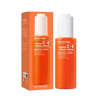 Осветляющая эссенция для лица Смягчает кожу Длительное увлажнение Увлажняющий Очищающий Витаминный Осветляющий Эссенция 30 мл One Size оранжевый