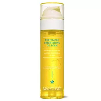Осветляющая масляная пена Max Clinic Purity Talk, 110 г, 1 шт.