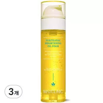Осветляющая масляная пена Max Clinic Purity Talk, 110 г, 3 шт.