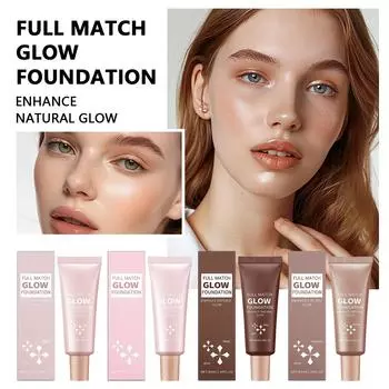 Осветляющая жидкая основа, натуральный консилер, стойкий макияж без снятия, контурирующий жидкий хайлайтер One Size