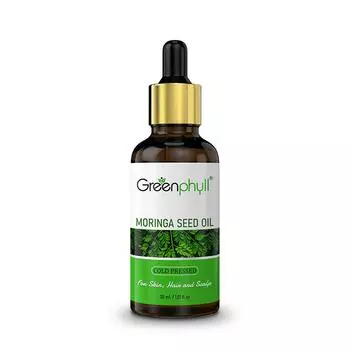 Осветляющее и увлажняющее масло для лица с семенами моринги от Greenphyll