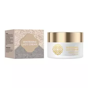 Осветляющий и отбеливающий крем скрывает недостатки и осветляет тон кожи, скрывает пятна и следы от прыщей без искусственного отбеливания белый