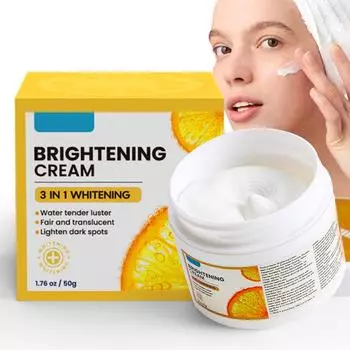 Осветляющий и увлажняющий крем для кожи лица – увлажняющий крем для лица против старения 50 г One Size