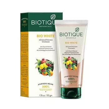Осветляющий крем (50 г), Bio White Advanced Fairness Treatment, Biotique