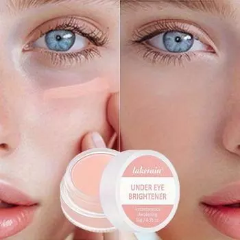 Осветляющий крем для кожи под глазами - 10 г. Кремовый консилер для уменьшения видимости темных кругов, увлажняющая формула, легкая и гладкая текстура, легко наносится.