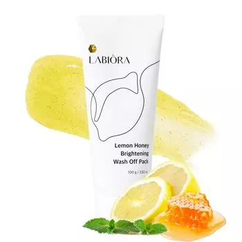 Осветляющий смывочный бальзам с лимоном и медом 100 г Корейская косметика [LABIORA]