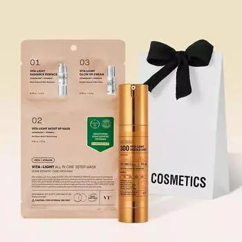 Осветляющий уход VT Vita-Light Riddle Shot 300 (+Универсальная 3-шаговая маска в подарок)