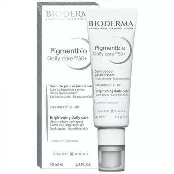 Осветляющий Увлажняющий крем BIODERMA Pigmentbio Daily Care 40 мл