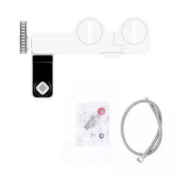 Освежающая насадка-биде Регулировка Давления Воды Биде Многофункциональная Насадка-биде Быстрая Фиксация для Ванной C