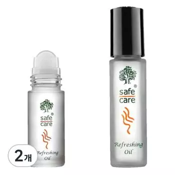 Освежающее аромамасло Safe Care с ароматом ментола и цитрусовых, 10 мл, 2 шт.