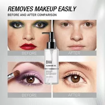 Освежающее и нежное очищающее средство для снятия макияжа с лица и губ120 мл One Size белый