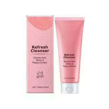 Освежающее очищающее средство Глубоко очищает и балансирует кожу Улучшает текстуру кожи Поддерживает баланс воды и жира Очищает поры. One Size розовый