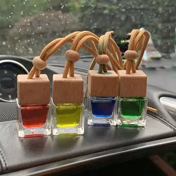 Освежающий автомобильный освежитель воздуха, автомобильный флакон, роскошные автомобильные ароматы, подвеска, удобная веревочная подвеска для автомобиля