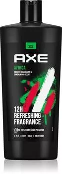 Освежающий гель для душа Axe Xxl Africa Maxi TU прозрачный