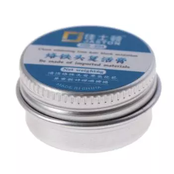 Освежающий крем для жала паяльника, чистая паста для железного жала, черная банка с антипригарным покрытием