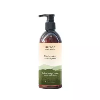 Освежающий крем с экстрактом лемонграсса Phutawan Intree Organic Mountain Maehongson 320 мл. 320 ml.