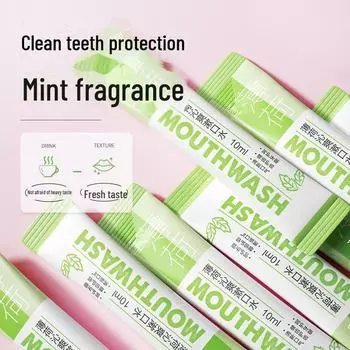 Освежающий ополаскиватель для полости рта Disiyan Mint — чистый, мягкий уход за полостью рта, портативная защита зубов