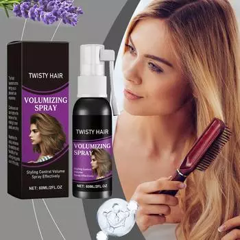 Освежающий сухой спрей для волос, волосы и свежесть, воздушные волосы, ленивые люди должны иметь удаление жира, 60 мл One size фиолетовый