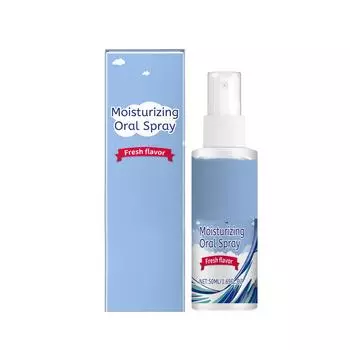 Освежитель полости рта Спрей Освежитель температуры полости рта и комфорта Попрощайтесь с сухостью во рту в течение дня Свежесть Ночь Успокаивающий50мл