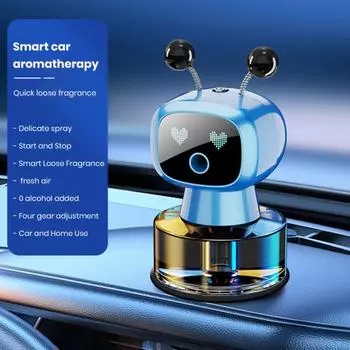 Освежитель Smart Car Air 3, ароматерапия, регулируемые режимы, в форме робота, долговечный дизайн аромата, незаменимый Osmanthus