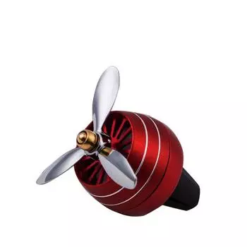 Освежитель воздуха, автомобильный запах, светодиодный мини-кондиционер, вентиляционное отверстие, зажим для духов, свежий аромат для ароматерапии красный