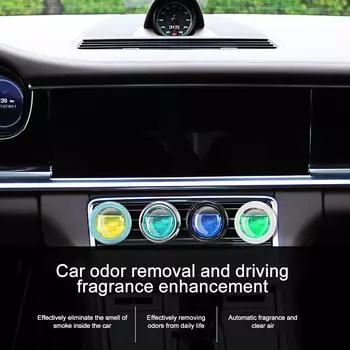 Освежитель воздуха для автомобиля Ароматерапия Диффузор духов Воздуховод Ароматизатор Авто Украшения Кондиционер Вентиляционное отверстие Аксессуары для салона автомобиля синий