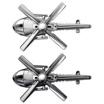 Освежитель воздуха для автомобиля Мини-вертолет Вращающийся Ароматерапия Очищающий Запахи Автомобильный Духи Эфирное Масло Диффузор Снятие Стресса Для Дома чёрный