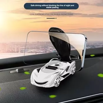 Освежитель воздуха для гоночного автомобиля, держатель для телефона, парковочный номер, длительный аромат, авто ароматерапевтический диффузор, орнамент, аксессуары для салона автомобиля, подарок на день рождения чёрный