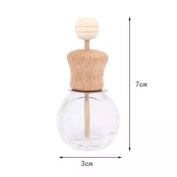 Освежитель воздуха, флакон духов, подвеска, эфирные масла, автомобильные подвесные стеклянные зажимы onesize