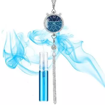 Освежитель воздуха Подвесные украшения для автомобиля в форме часов Автомобильный парфюм Освежитель воздуха Зеркала заднего вида Украшение Стильные автомобильные украшения для автомобиля