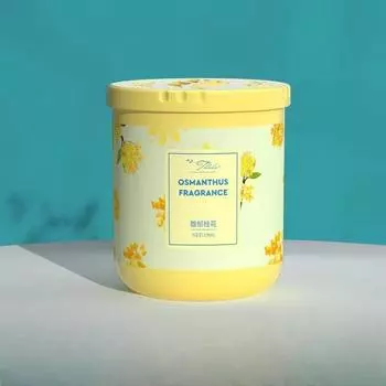 Освежитель воздуха, твердая ароматерапия, отель, спальня, туалет, дезодорант, бальзам-гель, ароматизатор для дома, оптовая продажа Osmanthus 190g