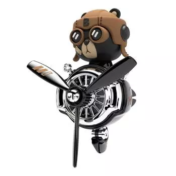 Освежитель воздуха в виде качающейся головы, зажим для воздуховода автомобиля, вентилятор для салона, череп, кукла-скелет, пропеллер для автомобиля, освежители воздуха для пилота