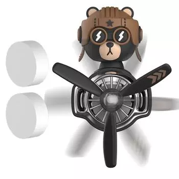 Освежитель воздуха в виде самолета, освежитель воздуха в форме самолета, зажим для вентиляционного отверстия, ароматизатор для автомобиля, удаление запаха, вращающийся вентилятор, украшение для салона автомобиля