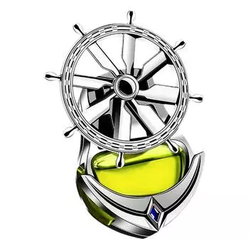 Освежители воздуха для автомобиля Вращающиеся зажимы для выпускного отверстия кондиционера автомобиля Декоративный дизайн руля Автомобильный ароматизатор для автомобиля