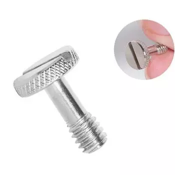 Освободите подставку для штатива. Винт 1/4 дюйма. Адаптер для крепления штатива. Винт пластины камеры. Винт камеры. LS005