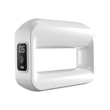 Освобождение фасции без удерживания руки, легкое расслабление мышц, 6 уровней интенсивности, 3 типа полного расслабления фасции тела, кольцо, требуется, лента, белый