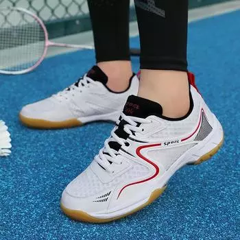 От 36 до 45 лет, обувь для бадминтона для мужчин и мальчиков, дышащие женские спортивные кроссовки для занятий спортом на открытом воздухе, легкая атлетика, спортивные кроссовки, женская теннисная обувь 36