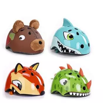 От 3 до 8 лет детский велосипедный шлем с высокой плотностью EPS для катания на коньках, детские велосипедные шлемы для езды на велосипеде S красный