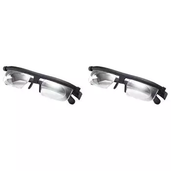 От -6D до +3D очки для чтения с автоматической регулировкой фокусного расстояния, очки для близорукости