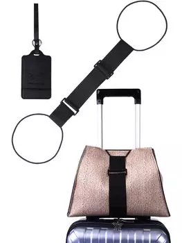 от Active Чемодан Крепление Багажа Удобные Товары для Заграничного Багажа Бирка Для Именной Сумки Крепление Легкий [Рекомендуемый CA] TALDB Ремень, Ремень,