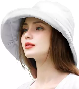 от активного УФ полностью элегантный солнцезащитный козырек от солнца УФ-защитная шляпа [контролируемый дерматолог] 100% защита, затемнение, шляпа, защита, шляпа, женская