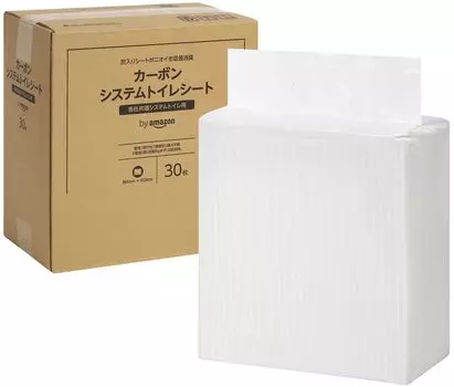 от Amazon Carbon System Toilet Мощный для обычного туалета 30 листов Листы, Дезодорант, Компании,