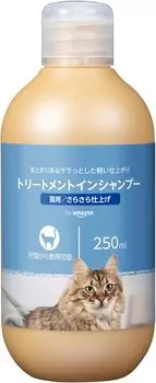 от Amazon Cat Treatment In Shampoo Smooth Finish 250 мл (Вилять) бежевый