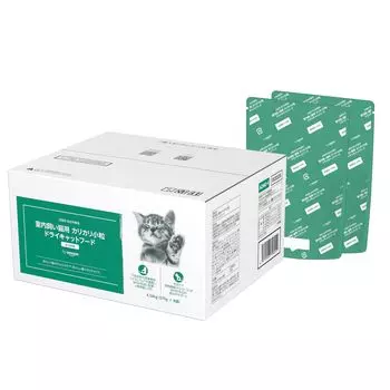 от Amazon Crunchy Small Dry Cat Food для кошек, живущих в помещении, 8 шт. со вкусом бонито, 4,56 кг (570г пакеты) (Тиара)